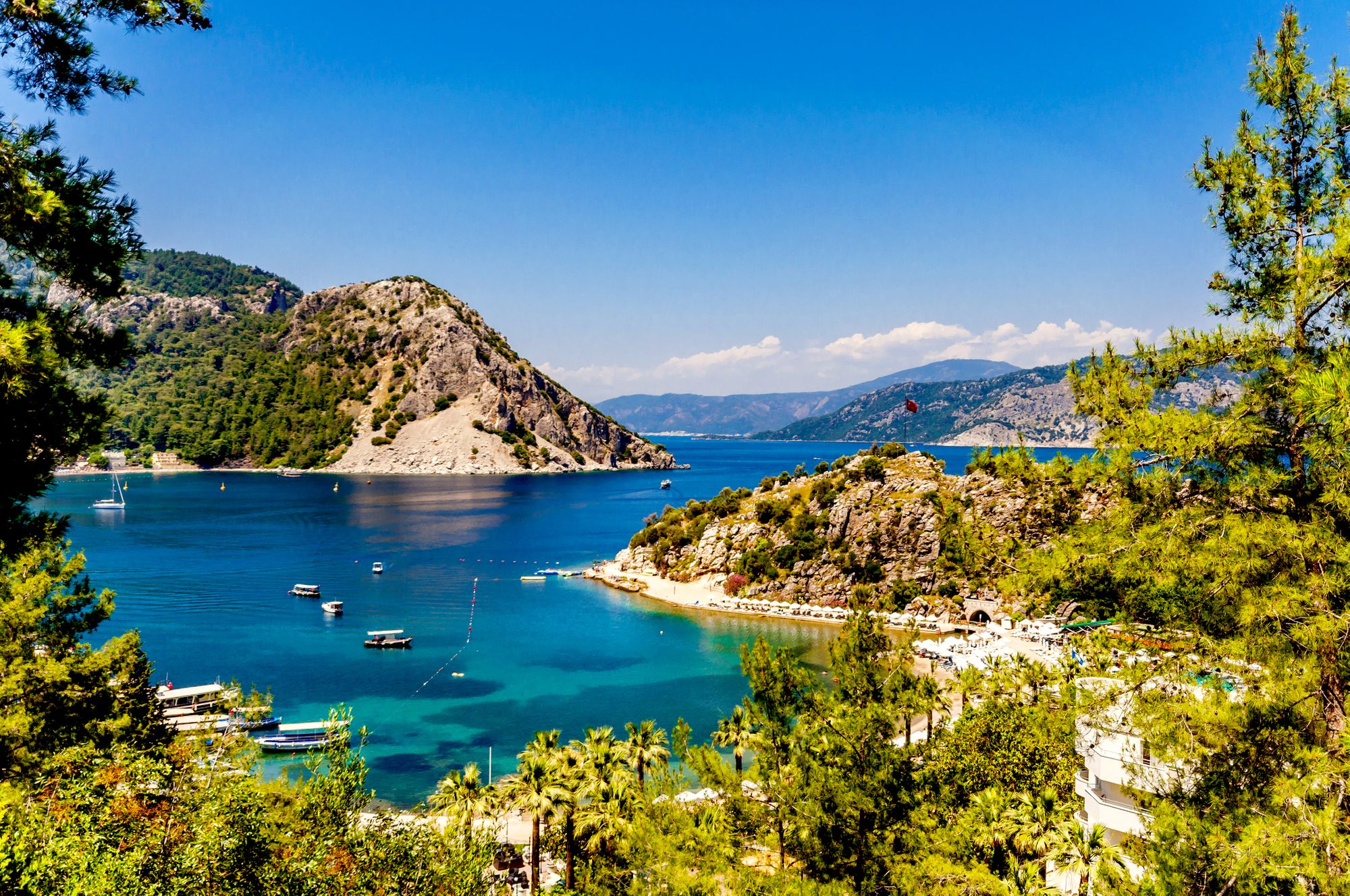 Marmaris. Турунч Турция. Мармарис. Бухта Турунч Мармарис. Турция , Кемер, Даламан, Мармарис.