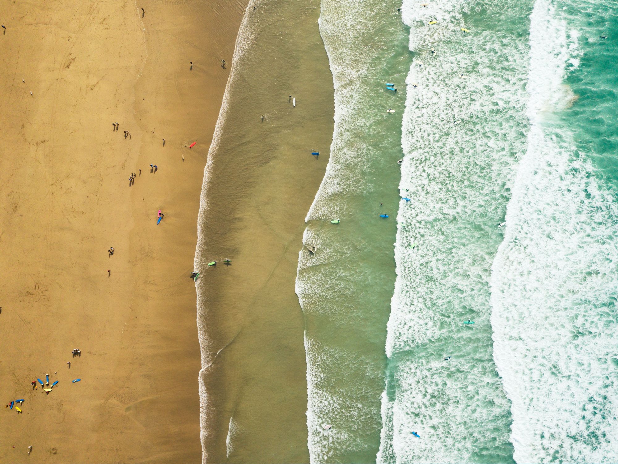 Newquay beach