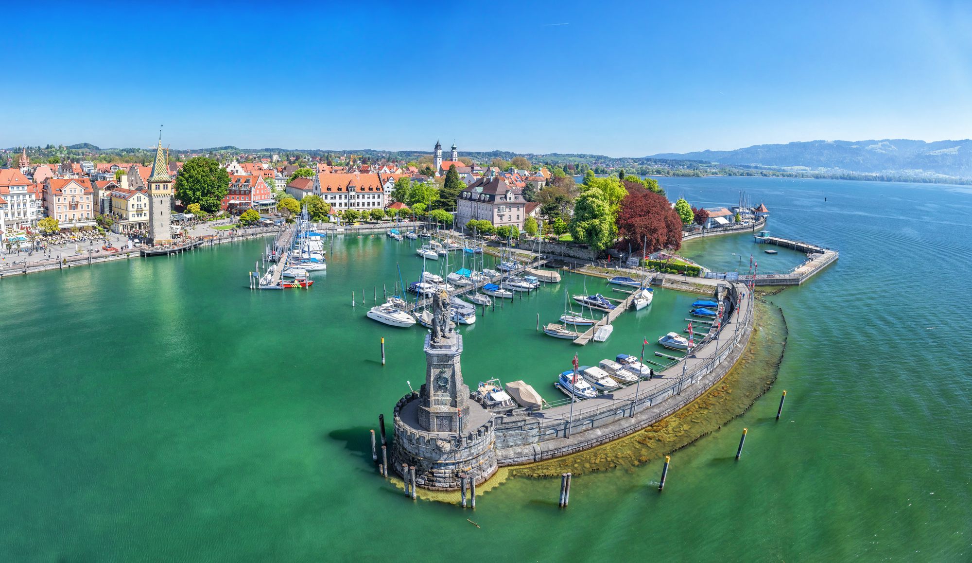 Port de Meersburg, lac de Constance