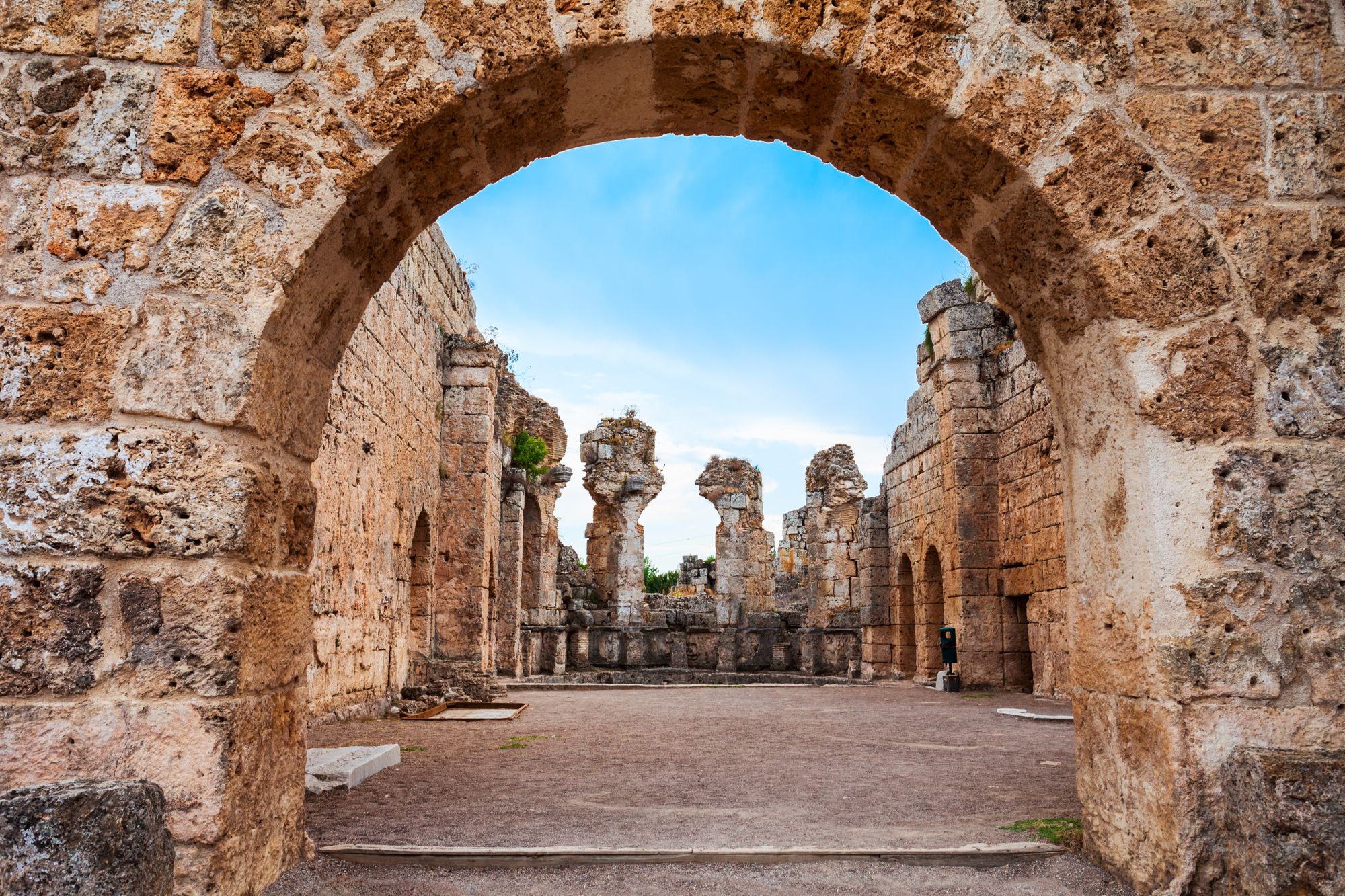 The ancient city of Perge