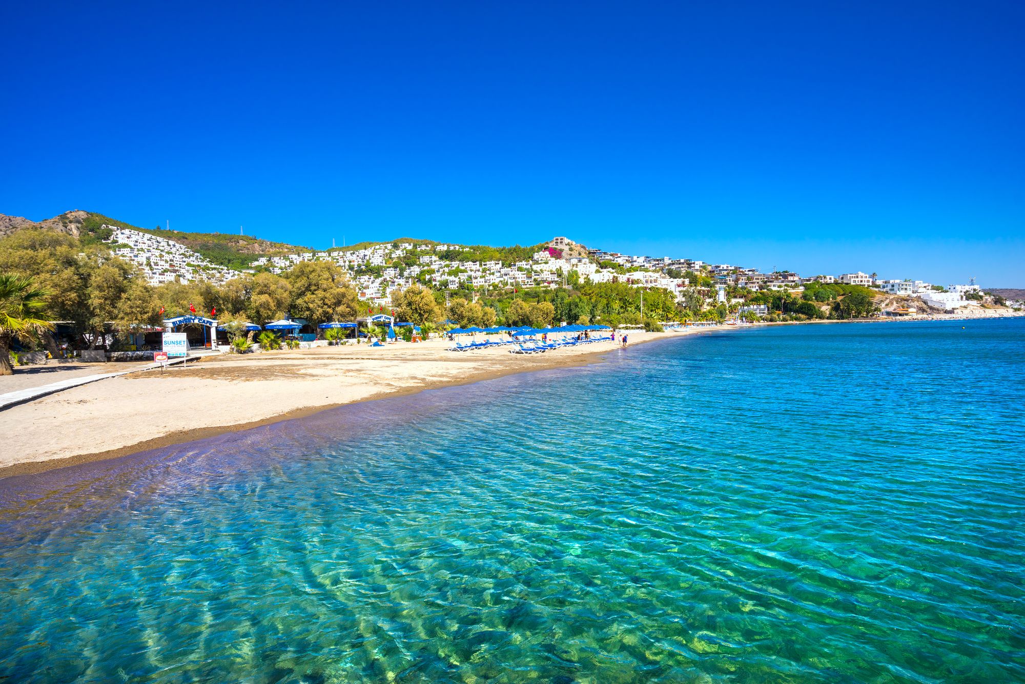 Bitez beach in Bodrum