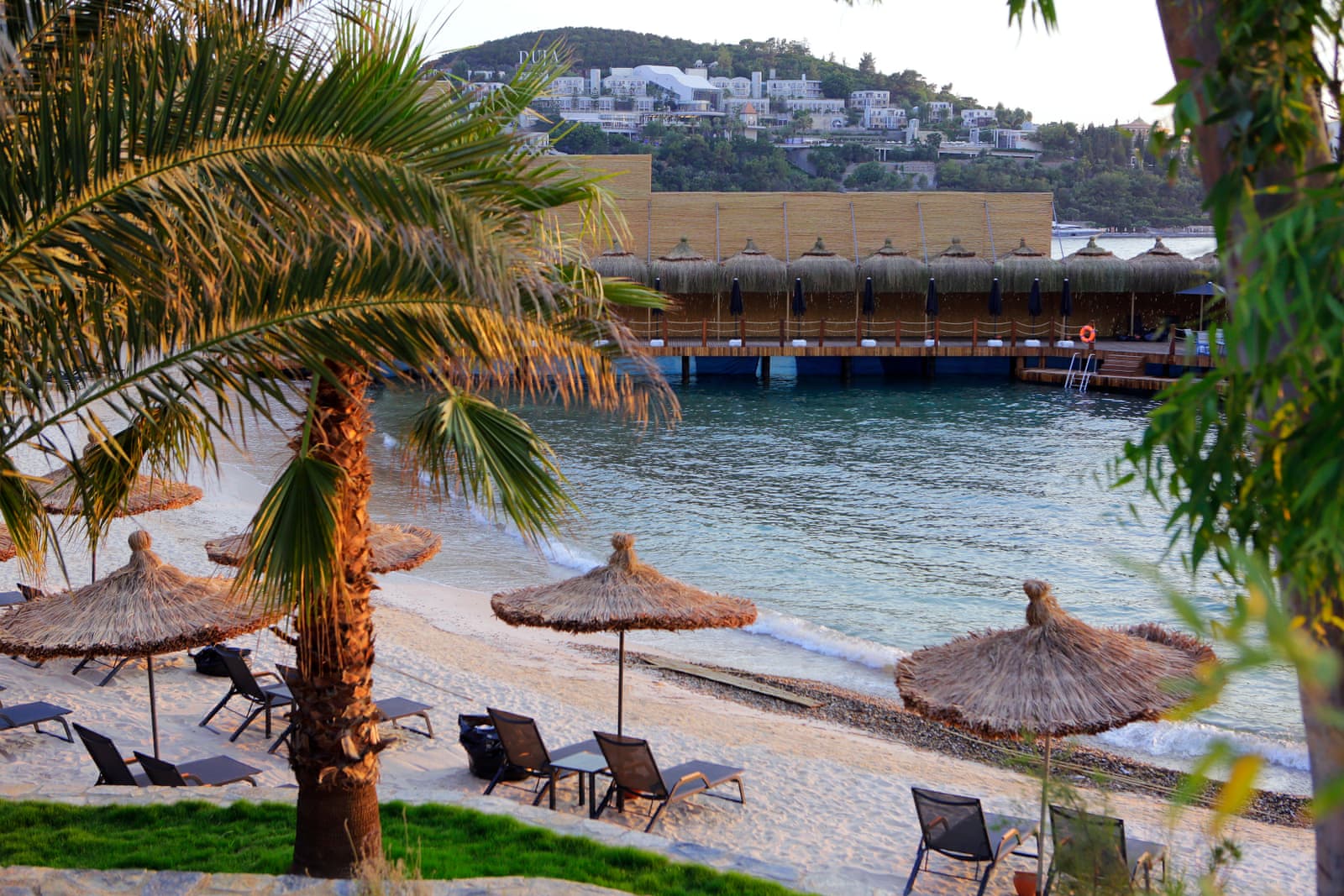 Ladies-only beach at The Oba Hotel