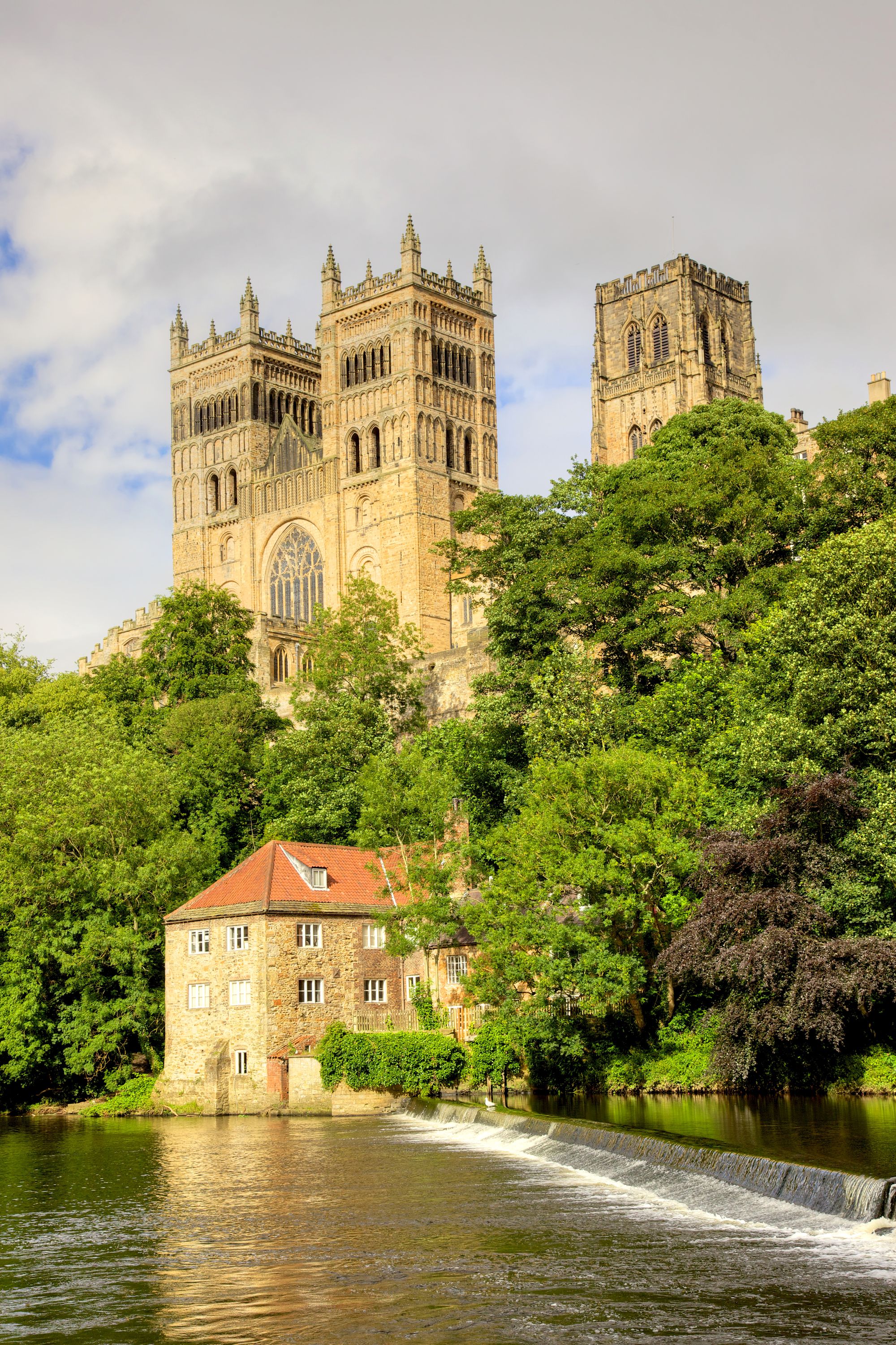 Durham Cathedral and the Old Fulling Mill