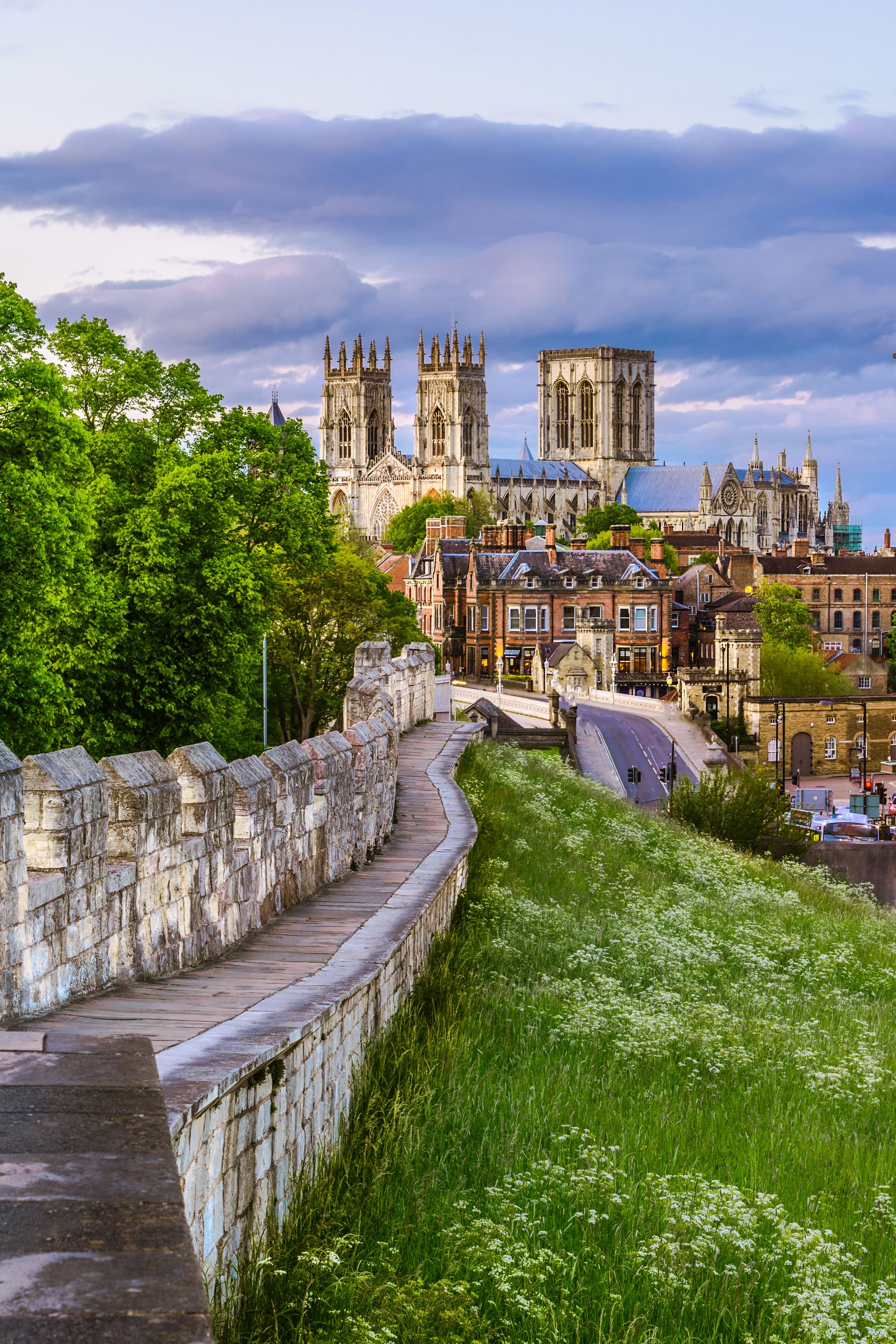 View of York from the city walls