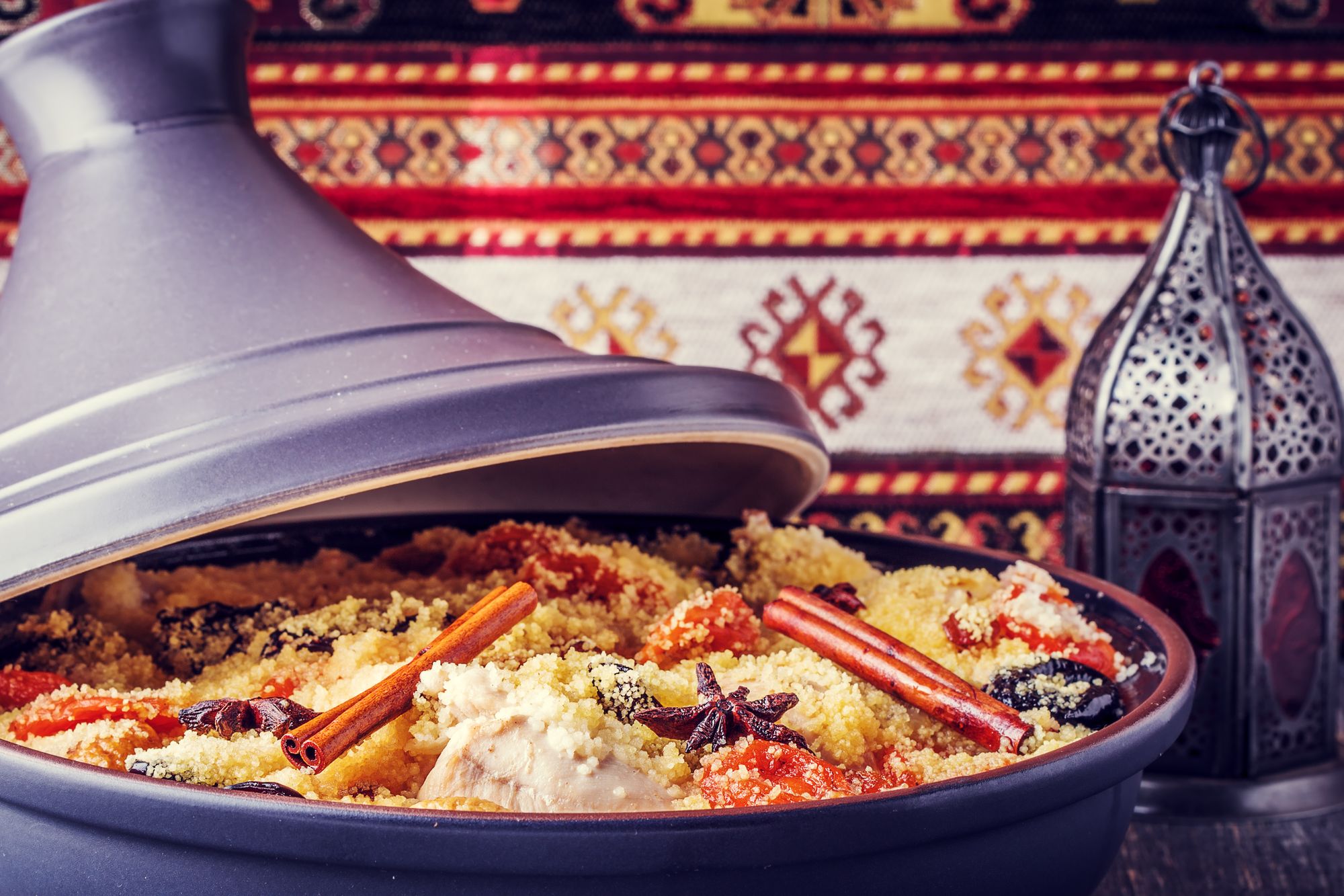 Traditional Moroccan tagine