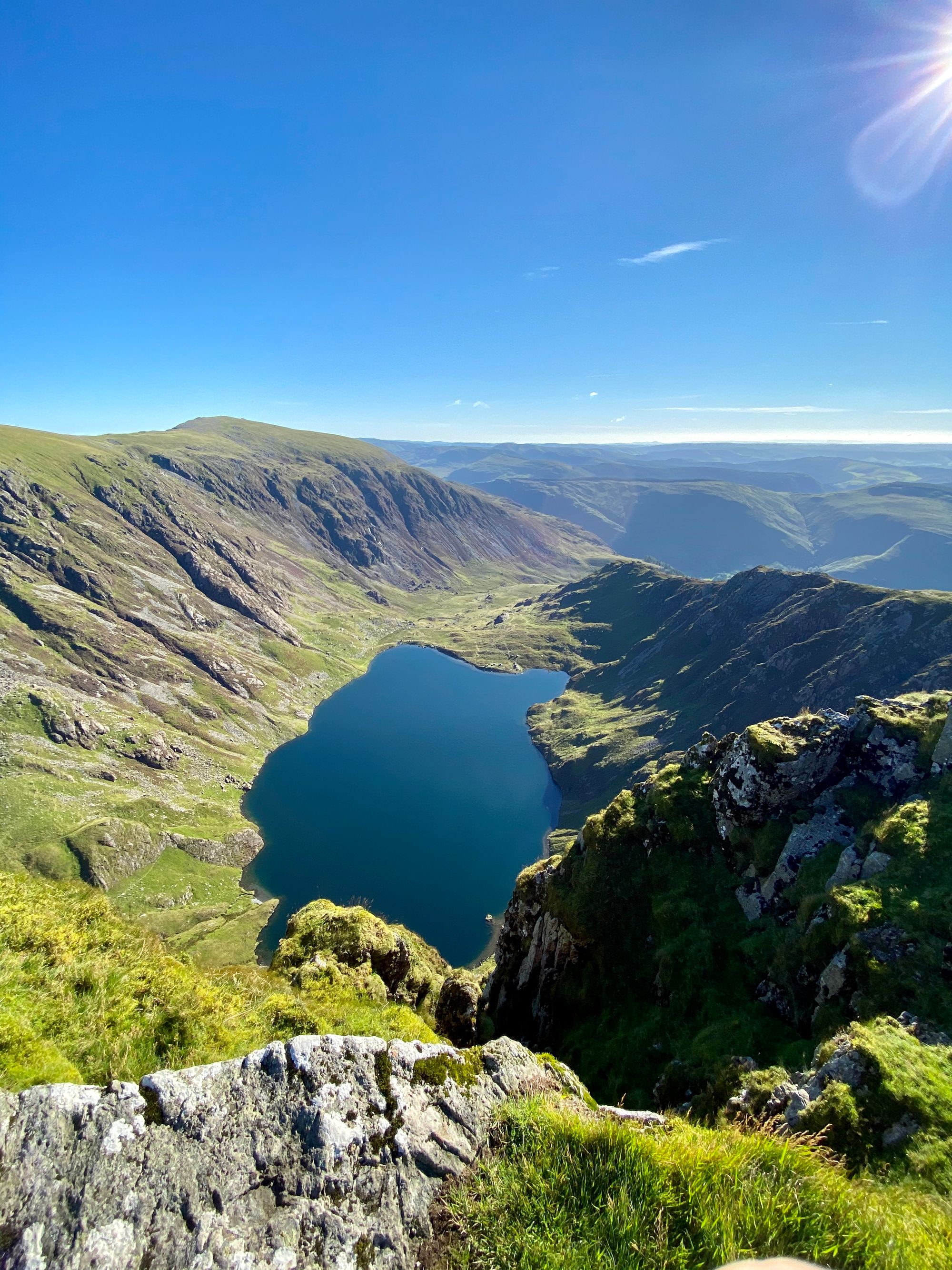 Cadair Idris mountain in North Wales, Snowdonia