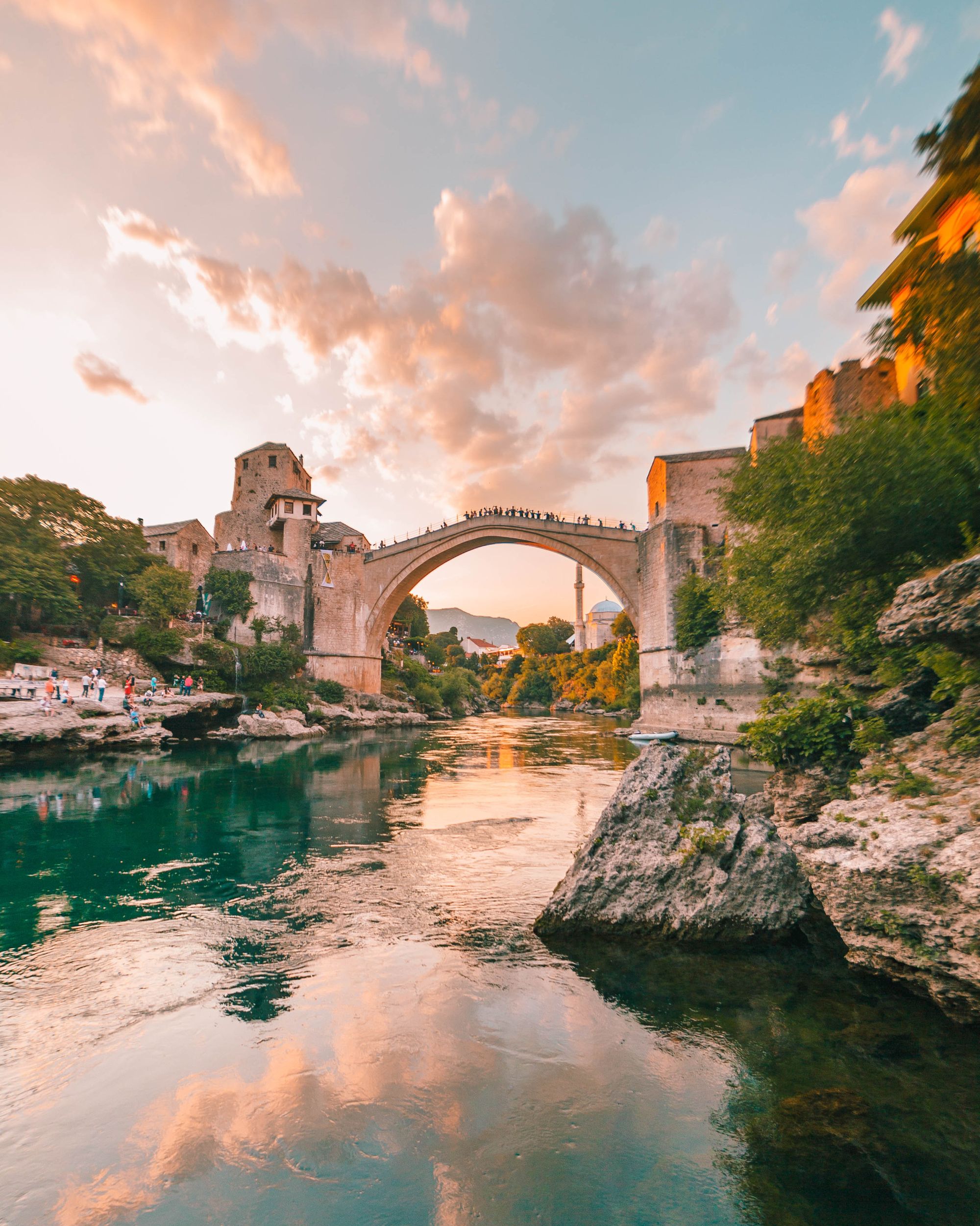 Mostar’s famous bridge