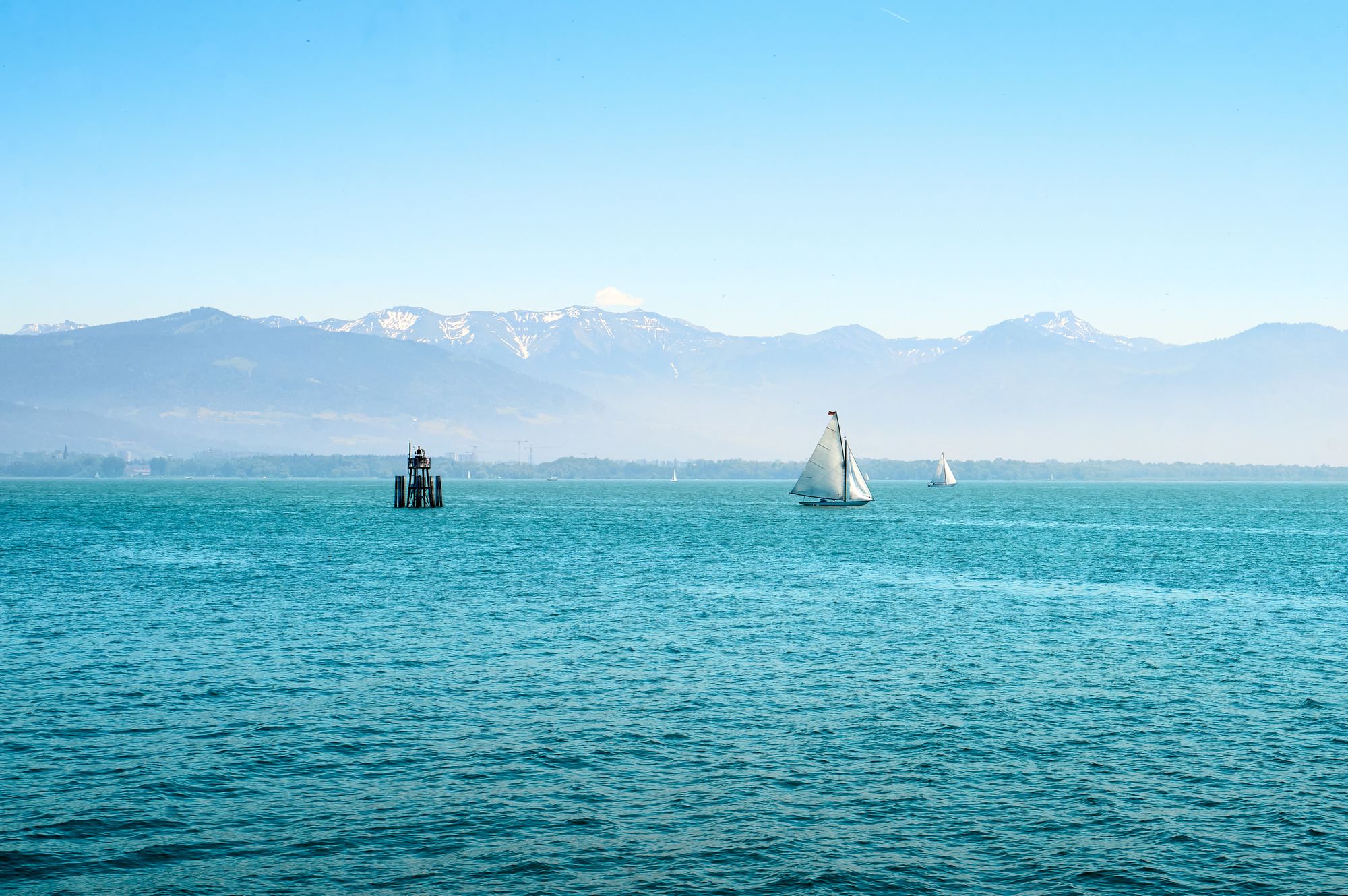 Lake Constance - a harmony of lake and mountains