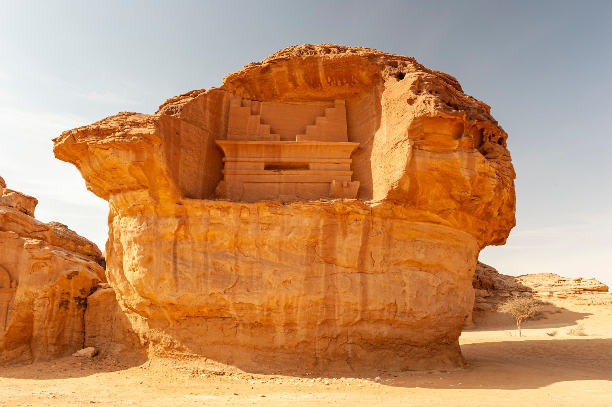 The rock-hewn tombs of Hegra