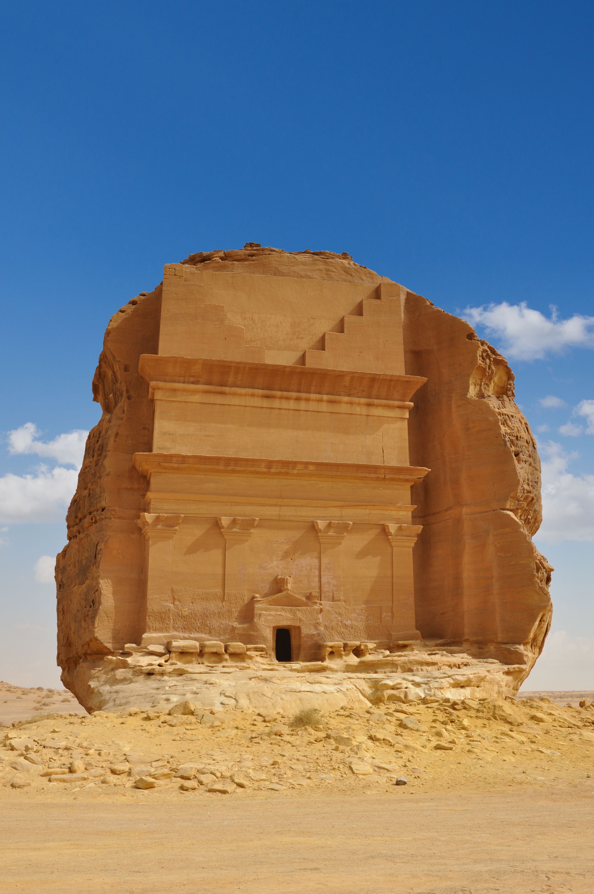 Qasr al Farid, biggest tomb in Archeological site Mada'in Saleh(known also as al-Hijr or Hegra)