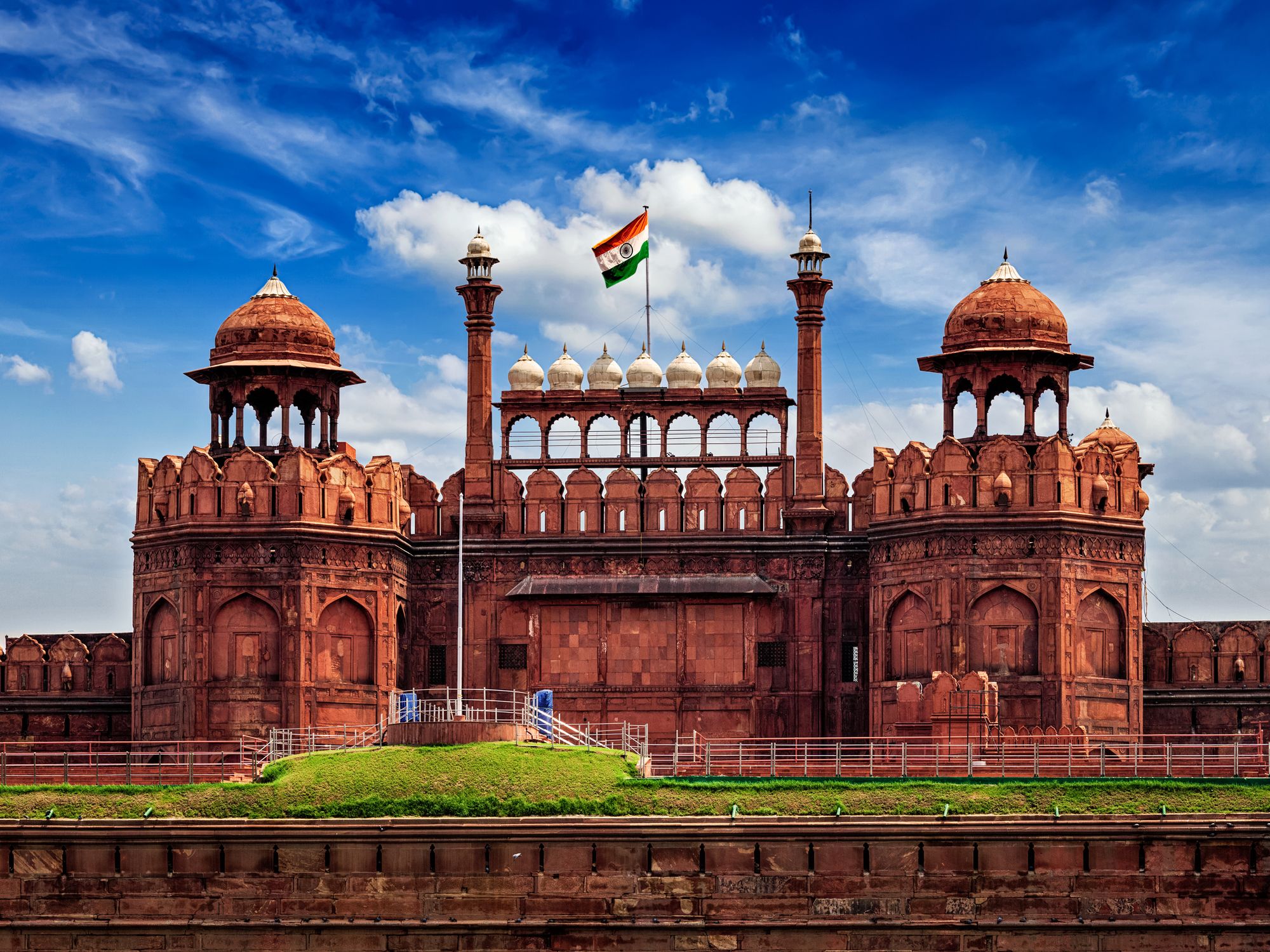 The Red Fort, Old Delhi, India