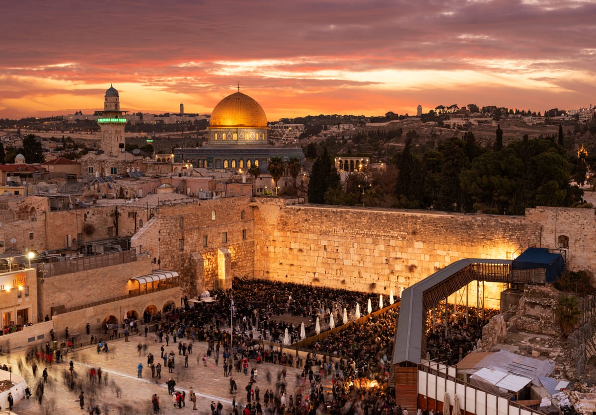 Jerusalem Das Alte Spirituelle Zentrum Der Welt